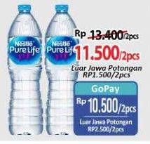 Promo Harga Nestle Pure Life Air Mineral 1500 ml - Alfamart