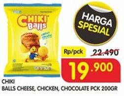 Promo Harga CHIKI BALLS Chicken Snack Chicken, Coklat, Keju 200 gr - Superindo