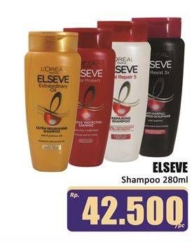 Promo Harga Loreal Elseve Shampoo Total Repair 5, Fall Resist 3x, Shampoo, Conditioner 280 ml - Hari Hari