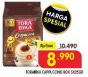 Promo Harga Torabika Cappuccino per 5 sachet 25 gr - Superindo