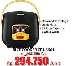 Promo Harga COSMOS CRJ 6601 | Rice Cooker  - Hari Hari