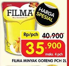 Promo Harga Filma Minyak Goreng 2000 ml - Superindo