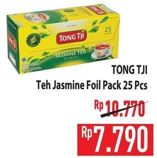 Promo Harga Tong Tji Teh Celup Jasmine Dengan Amplop per 25 pcs 2 gr - Hypermart