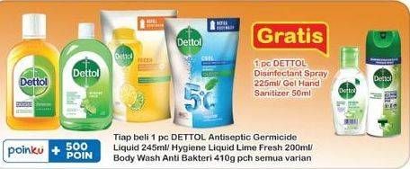 Dettol Antiseptic Germicide Liquid/Dettol Body Wash
