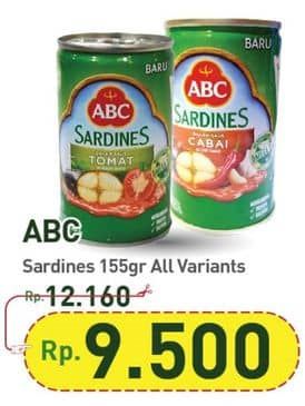 Promo Harga ABC Sardines All Variants 155 gr - Hypermart