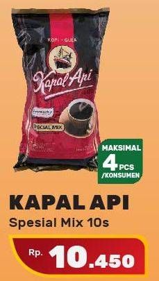 Promo Harga Kapal Api Kopi Bubuk Special Mix per 10 sachet 25 gr - Yogya