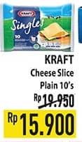 Promo Harga Kraft Singles Cheese 167 gr - Hypermart