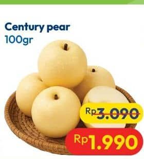 Promo Harga Pear Century per 100 gr - Hypermart