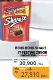 Promo Harga Beng-beng Share It Festive per 30 pcs 9 gr - Carrefour