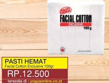 Promo Harga PASTI HEMAT Facial Cotton Exclusive 100 gr - Yogya