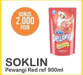 Promo Harga SO KLIN Pewangi Merah 900 ml - Alfamart