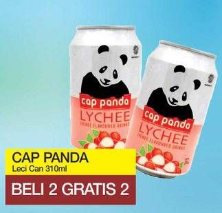 Promo Harga CAP PANDA Minuman Kesehatan Lychee 310 ml - Yogya