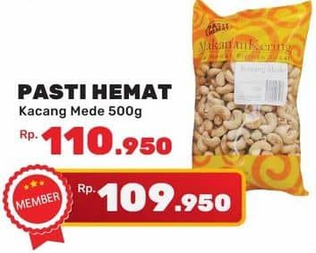 Promo Harga Pasti Hemat Kacang Mede 500 gr - Yogya