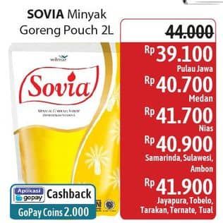 Promo Harga Sovia Minyak Goreng 2000 ml - Alfamidi