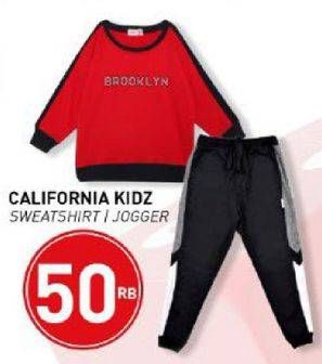 Promo Harga CALIFORNIA KIDS Sweatshirt  - Carrefour