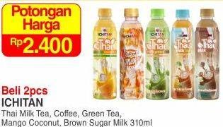 Promo Harga ICHITAN Thai Milk Tea/ Coffee/ Green Tea/ Mango Coconut/ Brown Sugar Milk  - Yogya