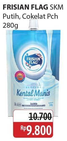 Promo Harga Frisian Flag Susu Kental Manis Putih, Cokelat 280 gr - Alfamidi