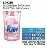 Promo Harga SO KLIN Liquid Detergent/SO KLIN Liquid Softergent  - Alfamidi
