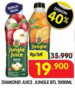 Promo Harga Diamond Jungle Juice All Variants 1000 ml - Superindo