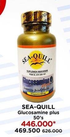 Promo Harga Sea Quill Glucosamine Plus 50 pcs - Watsons