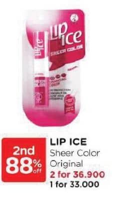 Promo Harga Lip Ice Sheer Color Natural 2 gr - Watsons