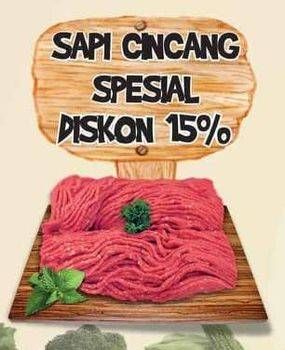 Promo Harga Daging Cincang Sapi per 100 gr - Yogya