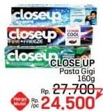 Promo Harga Close Up Pasta Gigi 160 gr - LotteMart