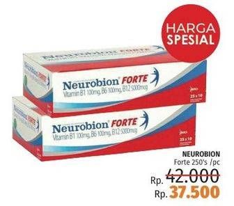 Promo Harga NEUROBION Forte  250 pcs - LotteMart