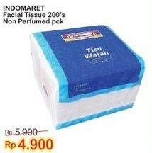 Promo Harga INDOMARET Facial Tissue Non Perfumed 200 pcs - Indomaret