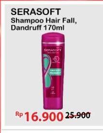 Promo Harga SERASOFT Shampoo Hairfall Treatment, Anti Dandruff 170 ml - Alfamart