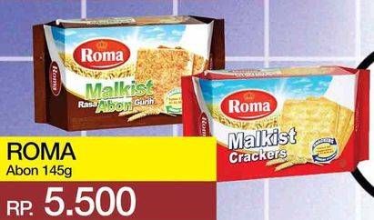 Promo Harga ROMA Malkist Abon 135 gr - Yogya