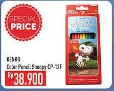 Promo Harga KENKO Color Pencil CP-12 FBC 12 pcs - Hypermart