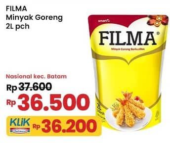 Promo Harga Filma Minyak Goreng 2000 ml - Indomaret