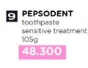 Promo Harga Pepsodent Pasta Gigi Sensitive Expert Sensitive Treatment 105 gr - Watsons