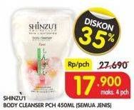Promo Harga SHINZUI Body Cleanser All Variants 450 ml - Superindo