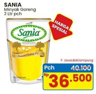 Promo Harga Sania Minyak Goreng 2000 ml - Indomaret