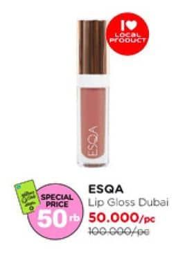 Promo Harga ESQA Lip Gloss Dubai 2 ml - Watsons