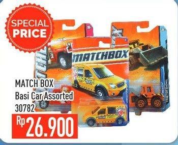 Promo Harga MATCH BOX Basic Car 30782  - Hypermart