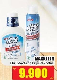 Promo Harga MAX KLEEN Disinfectant Spray 250 ml - Hari Hari
