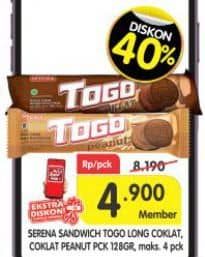 Serena Togo Biskuit Cokelat