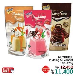 Promo Harga Nutrijell Pudding All Variants 100 gr - LotteMart