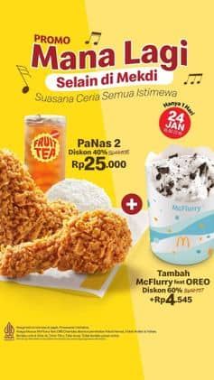 Promo Harga Promo Mana Lagi Selain di Mekdi  - McD