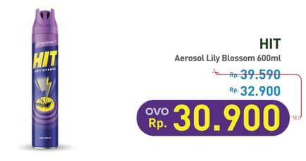 Promo Harga HIT Aerosol Lilly Blossom 600 ml - Hypermart