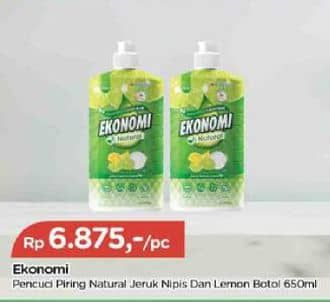 Promo Harga Ekonomi Pencuci Piring Power Liquid Jeruk Nipis 750 ml - TIP TOP