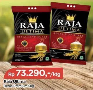 Promo Harga Raja Ultima Beras Slyp Super 5000 gr - TIP TOP