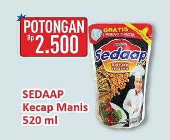 Promo Harga SEDAAP Kecap Manis 550 ml - Hypermart