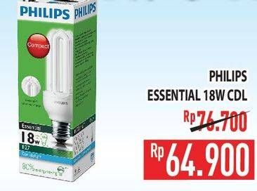 Promo Harga PHILIPS Lampu Essential  - Hypermart