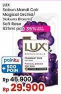 Promo Harga LUX Botanicals Body Wash Magical Orchid, Sakura Bloom, Soft Rose 825 ml - Indomaret
