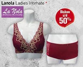 Promo Harga LA NOLA Ladies Underwear Intimate  - Carrefour