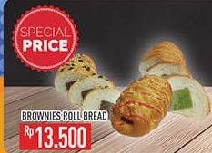 Promo Harga Brownies Roll Bread  - Hypermart